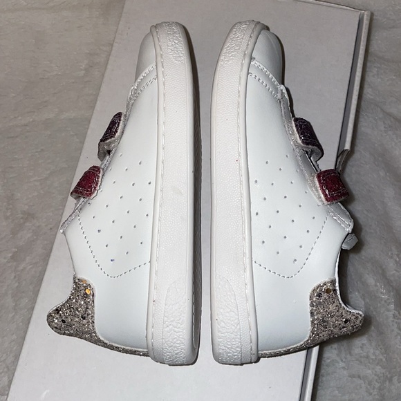 NWT Naturino HASSELT 2 VL. Leather and Glitter Girls Sneakers - Picture 14 of 16